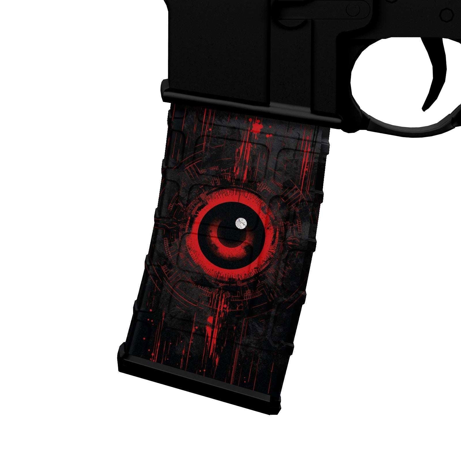 AR-15 M4 Mag Skin - Eye - WrapMyGun Gun Skins & AR-15 M4 Mag Skins