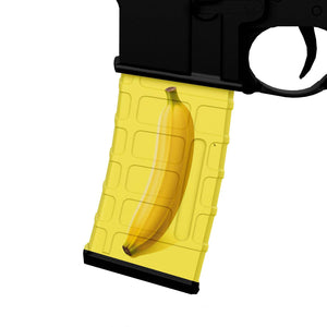 AR-15 Mag Skin - Banana - WrapMyGun Gun Skins & AR-15 M4 Mag Skins