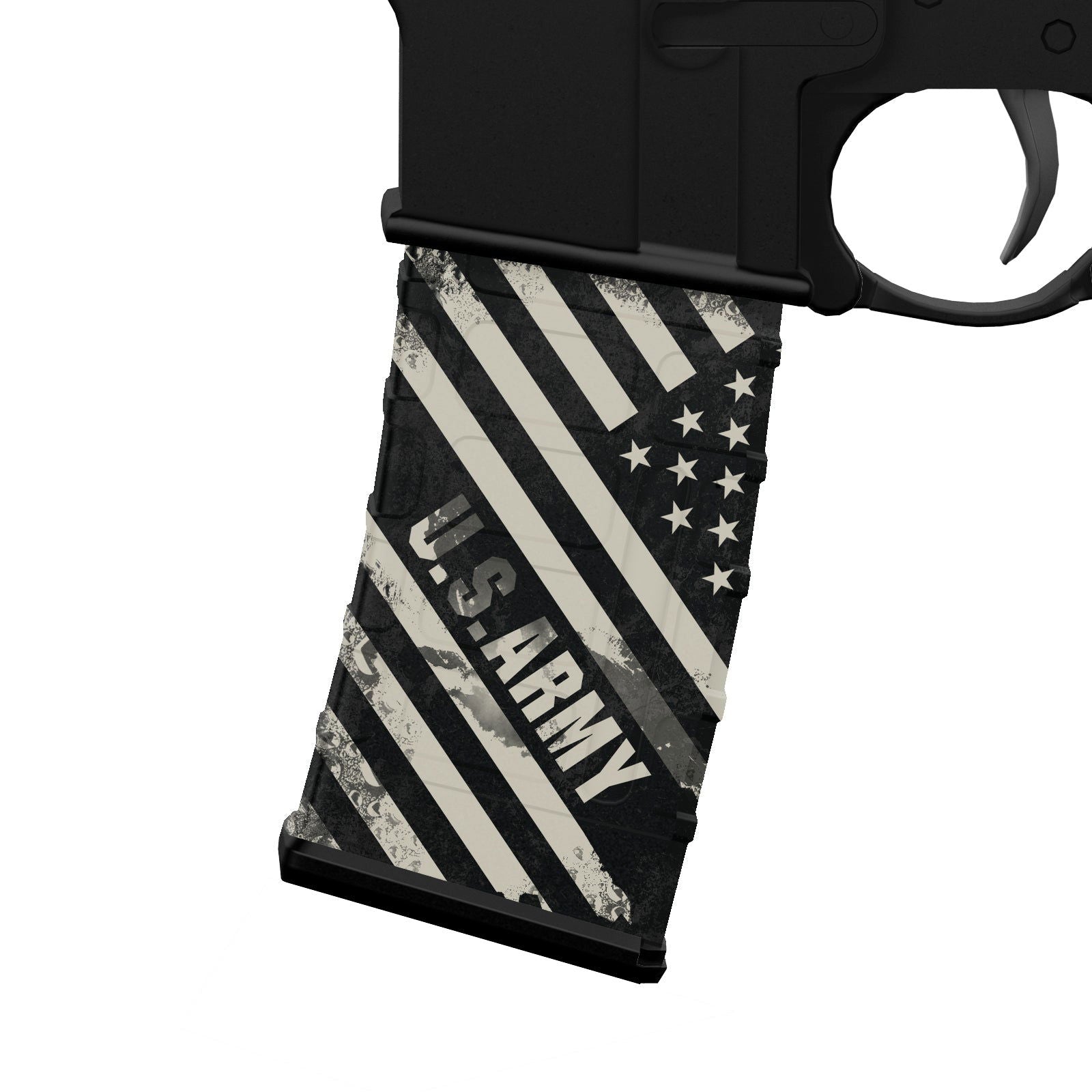 AR-15 Mag Skin - Premium Vinyl Mag Wrap - U.S.Army - WrapMyGun Gun Skins & AR-15 M4 Mag Skins