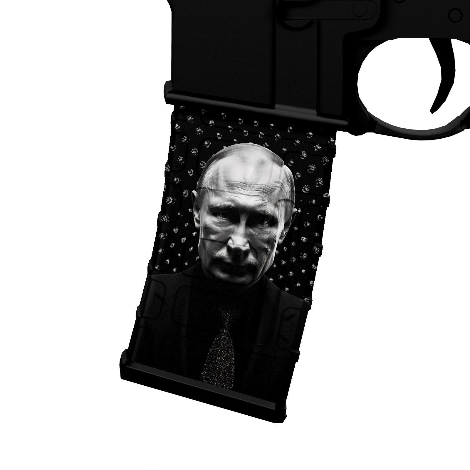 AR-15 Mag Skin - Putin - WrapMyGun Gun Skins & AR-15 M4 Mag Skins