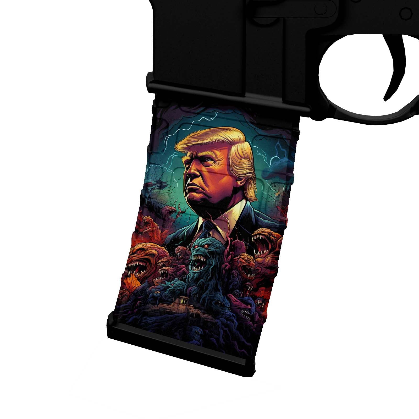 AR-15 Mag Skin - Trump - WrapMyGun Gun Skins & AR-15 M4 Mag Skins