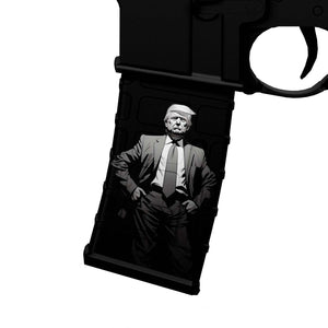 AR-15 Mag Skin - Trump - WrapMyGun Gun Skins & AR-15 M4 Mag Skins