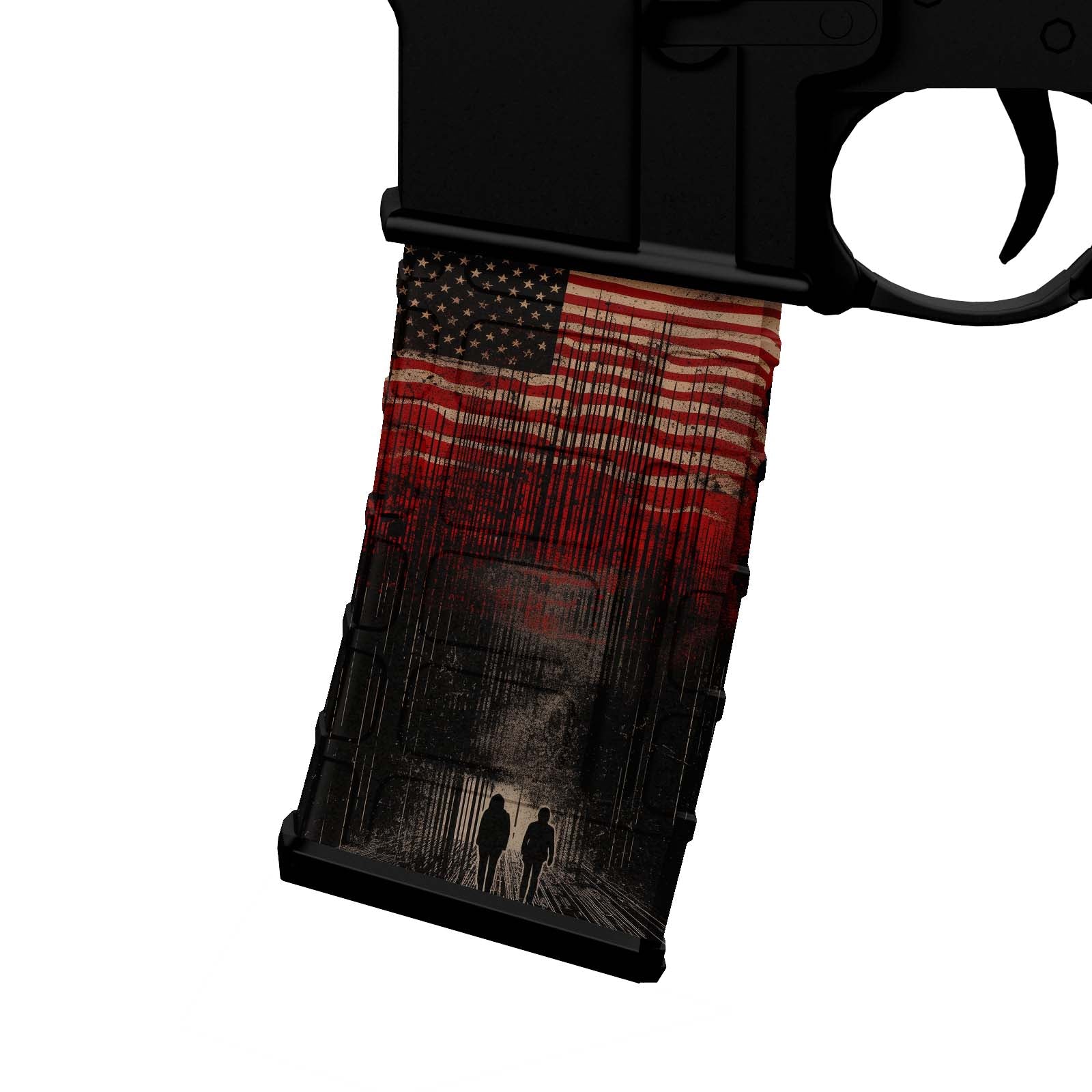 AR-15 Mag Skin - USA Flag
