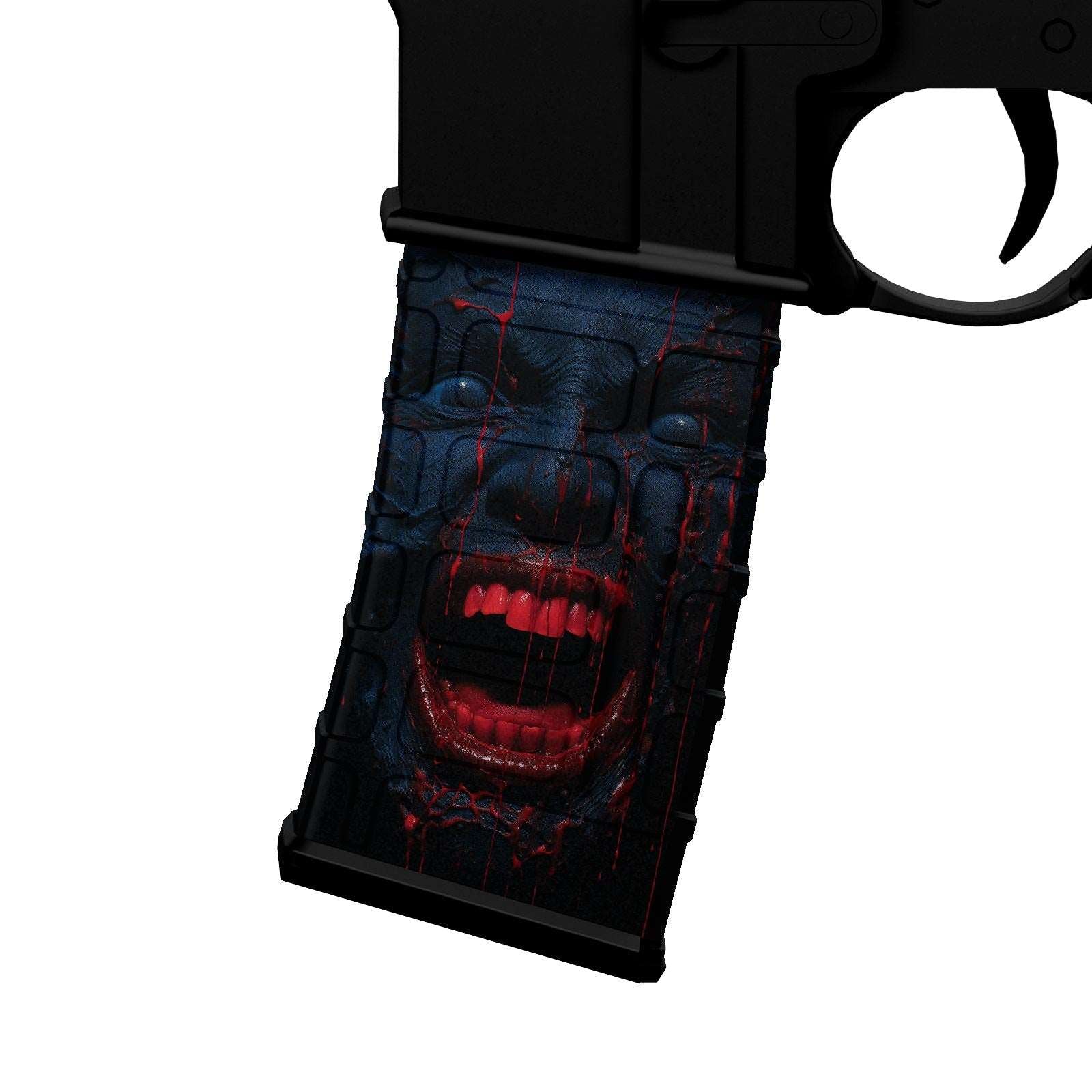 AR-15 M4 M16 Mag Skin - Horror Face
