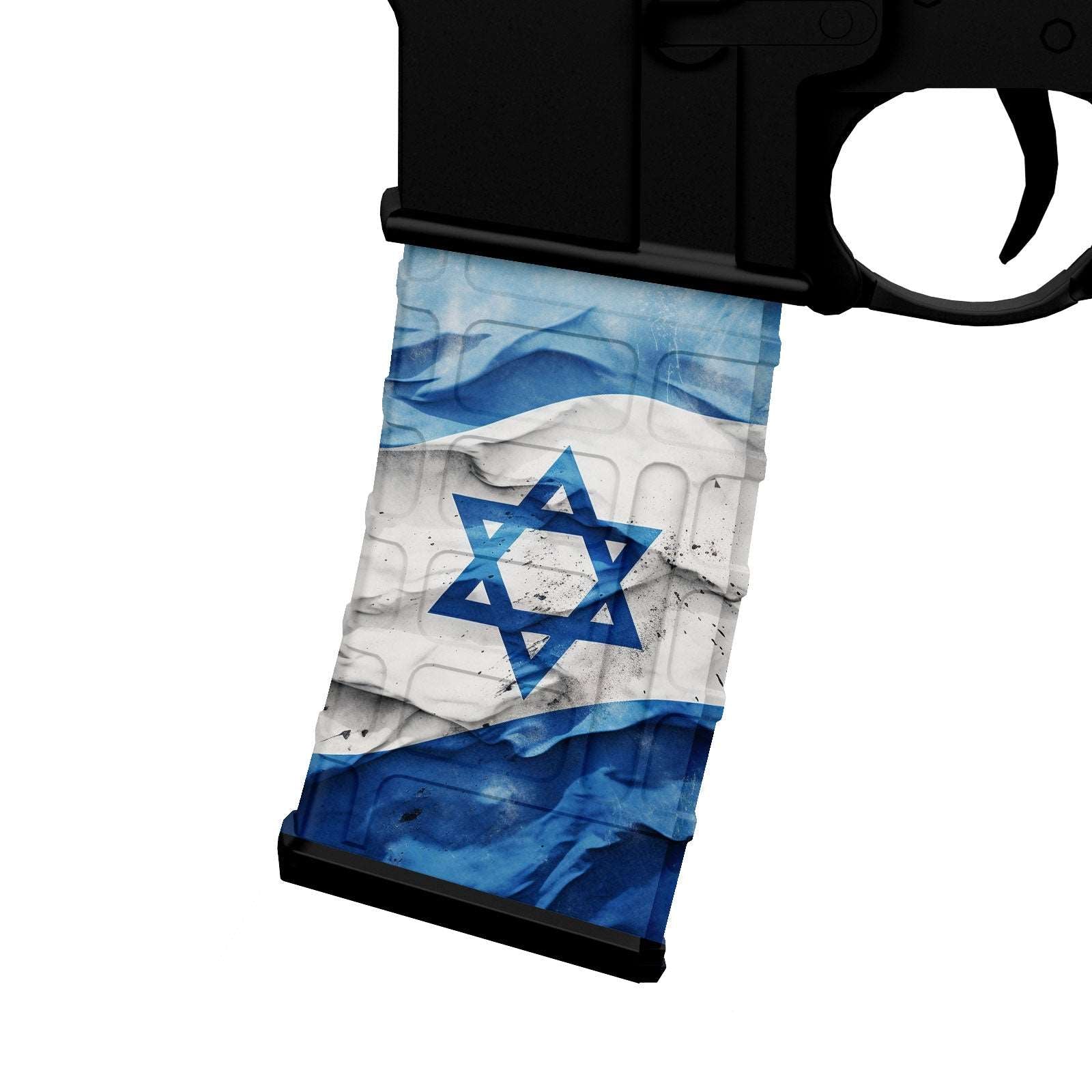 AR-15 M4 M16 Mag Skin - Flag Of Israel