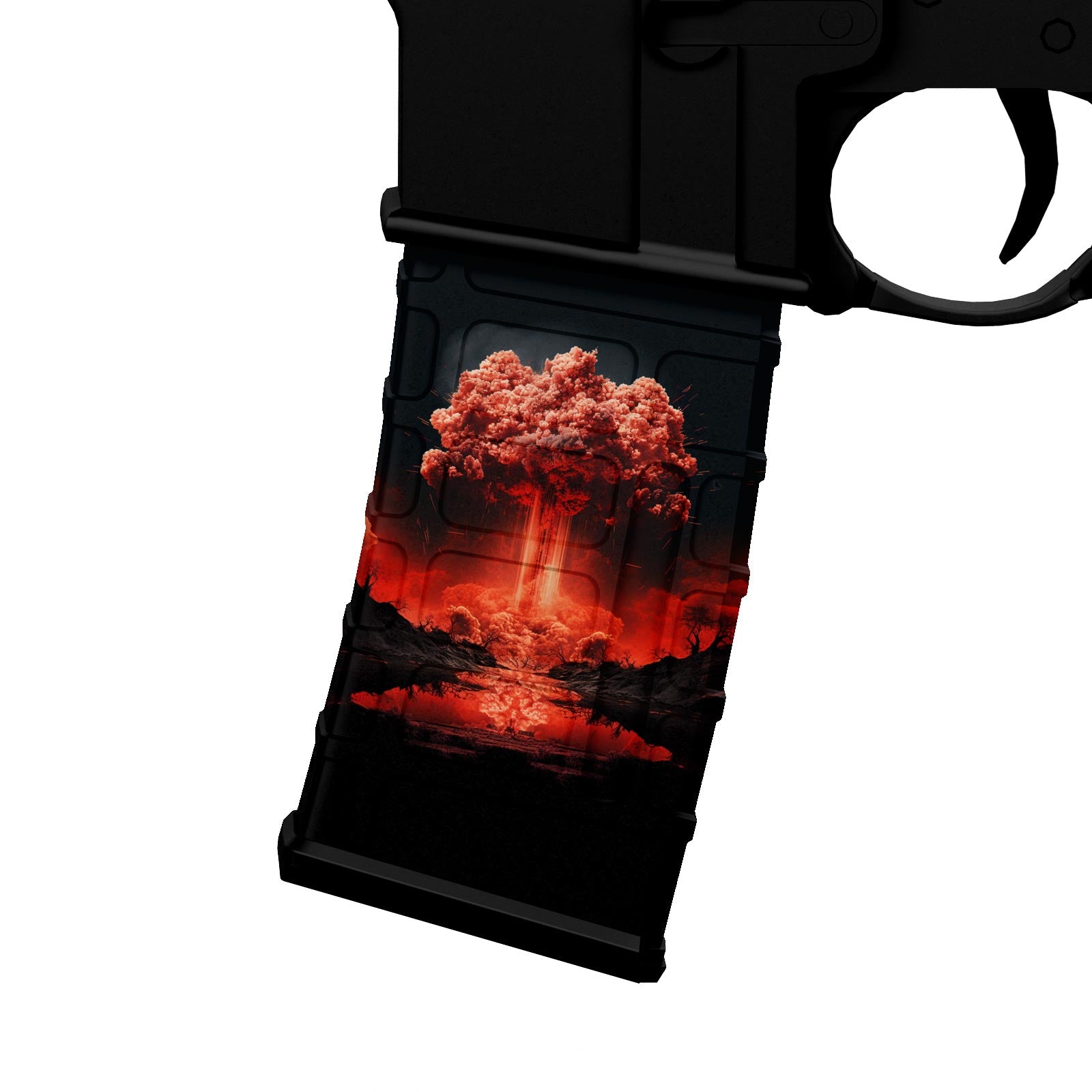 AR-15 Mag Skin - Nuclear Explosion - WrapMyGun Gun Skins & AR-15 M4 Mag Skins