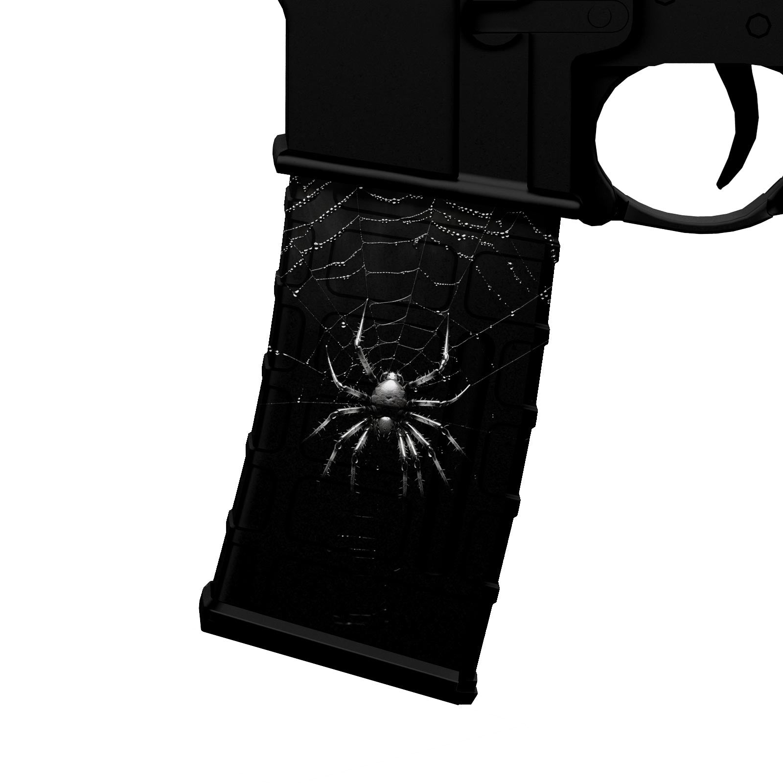 AR-15 Mag Skin - Spider - WrapMyGun Gun Skins & AR-15 M4 Mag Skins