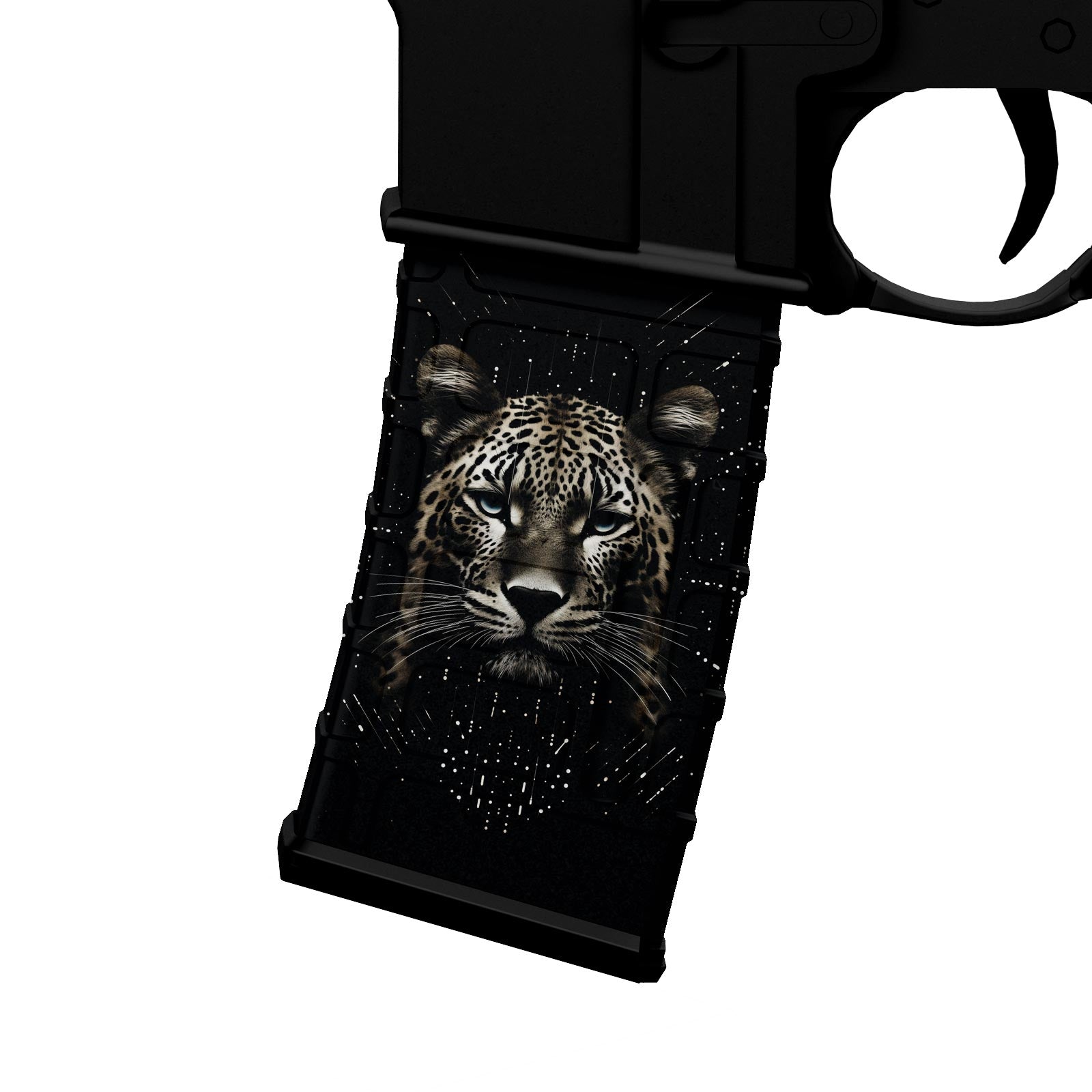 AR-15 Mag Skin - Tiger - WrapMyGun Gun Skins & AR-15 M4 Mag Skins