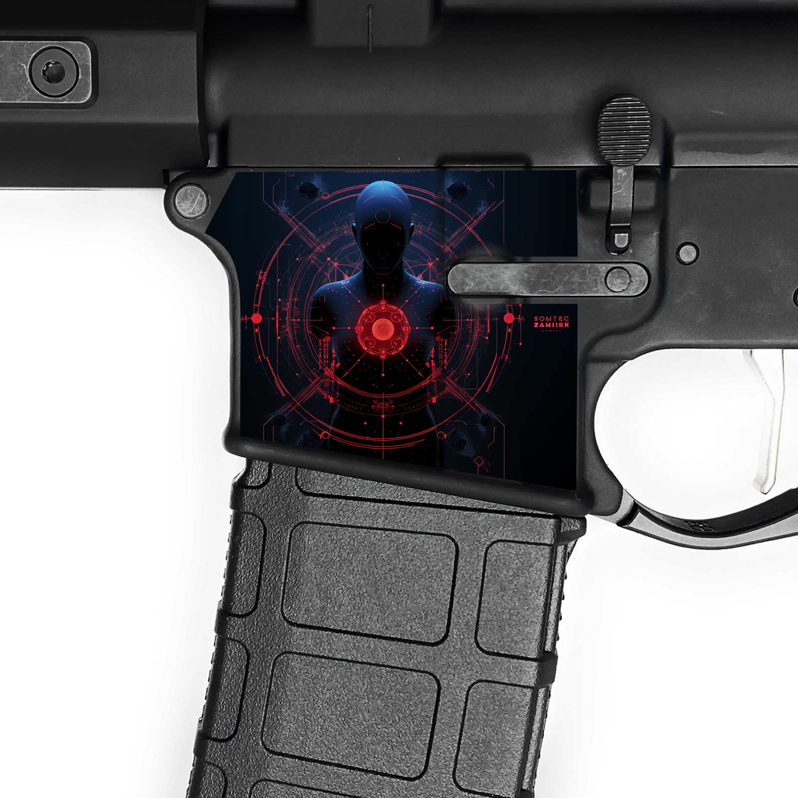 AR-15 Magwell Skin - Traget