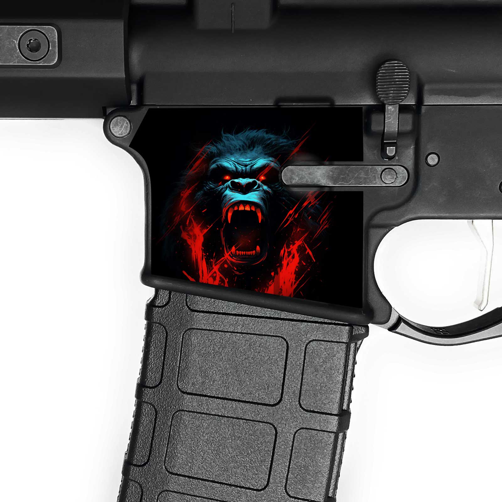 AR15 Magwell Skin - Gorilla