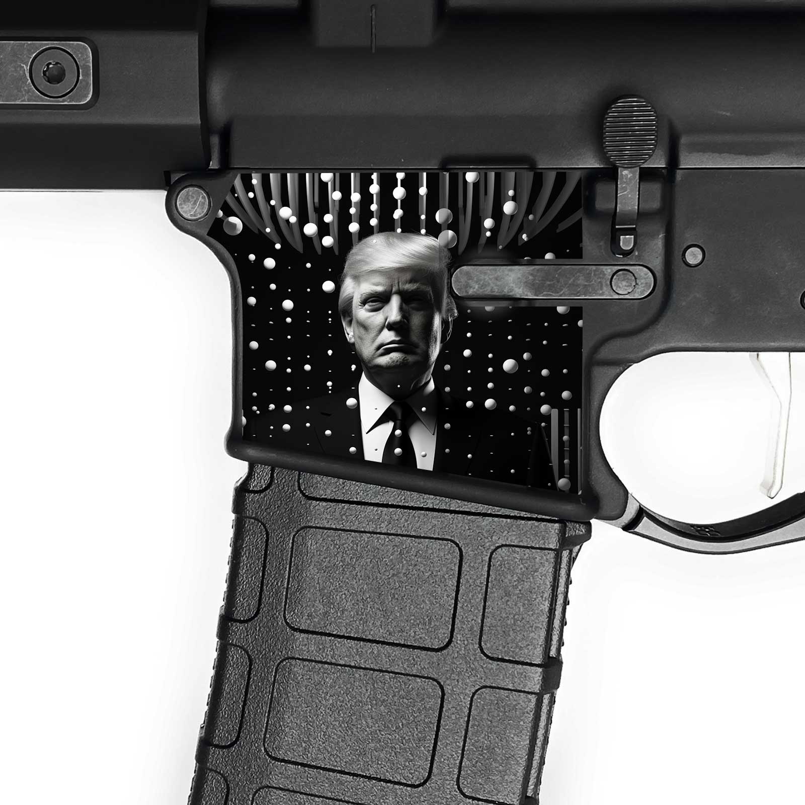 AR15 Magwell Skin - Trump