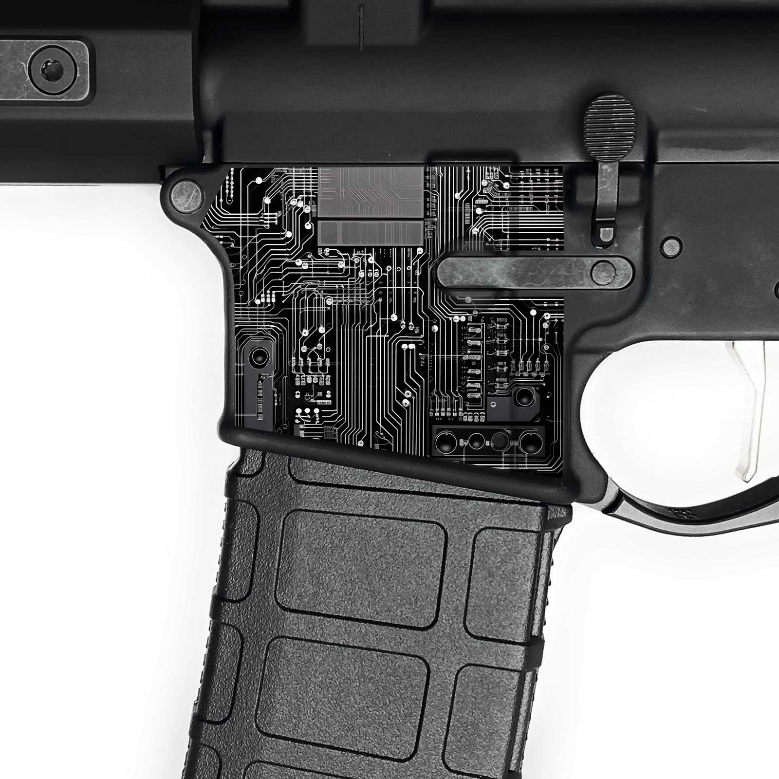 AR-15 Magwell Skin - Microscheme