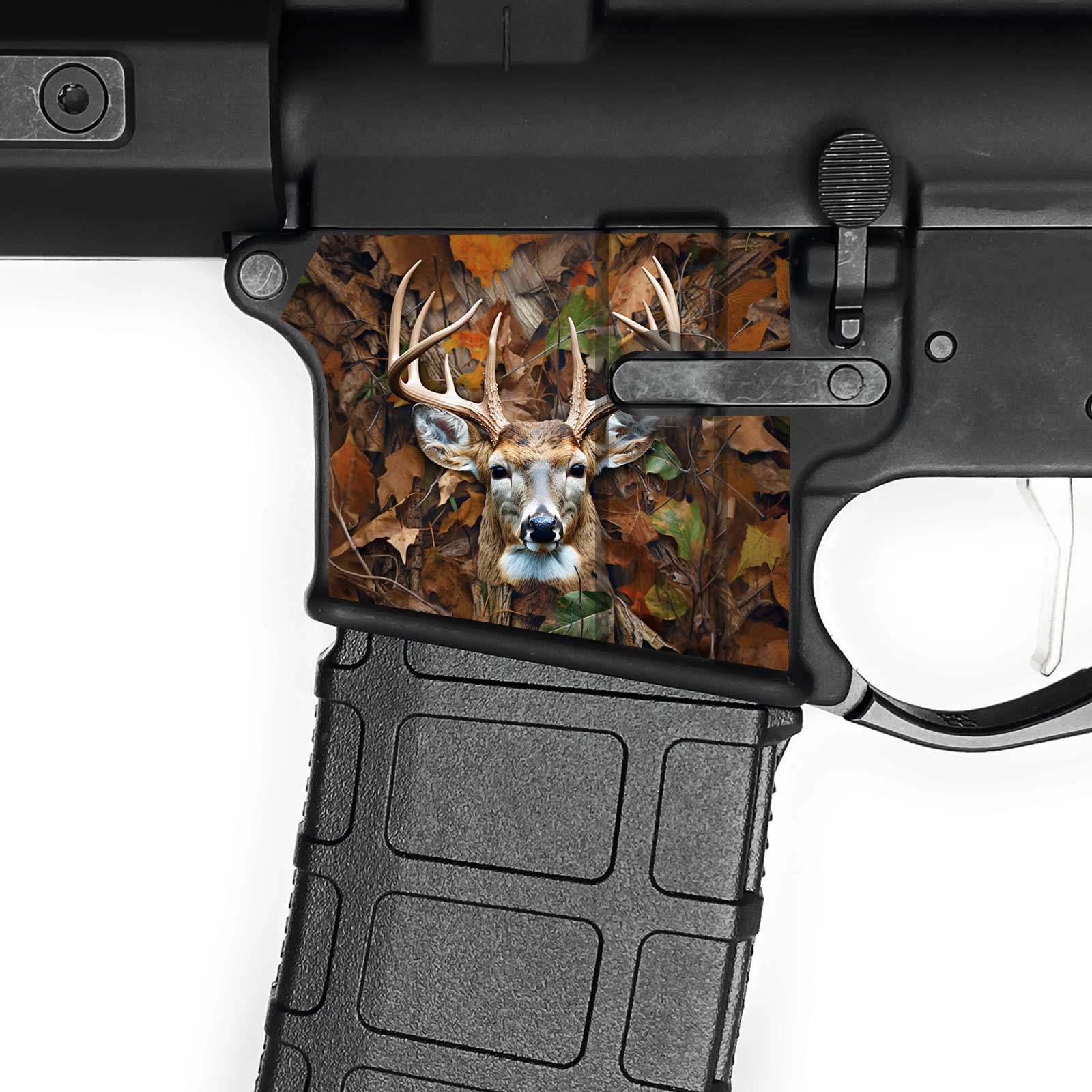 AR15 Magwell Skin - Elk Camouflage