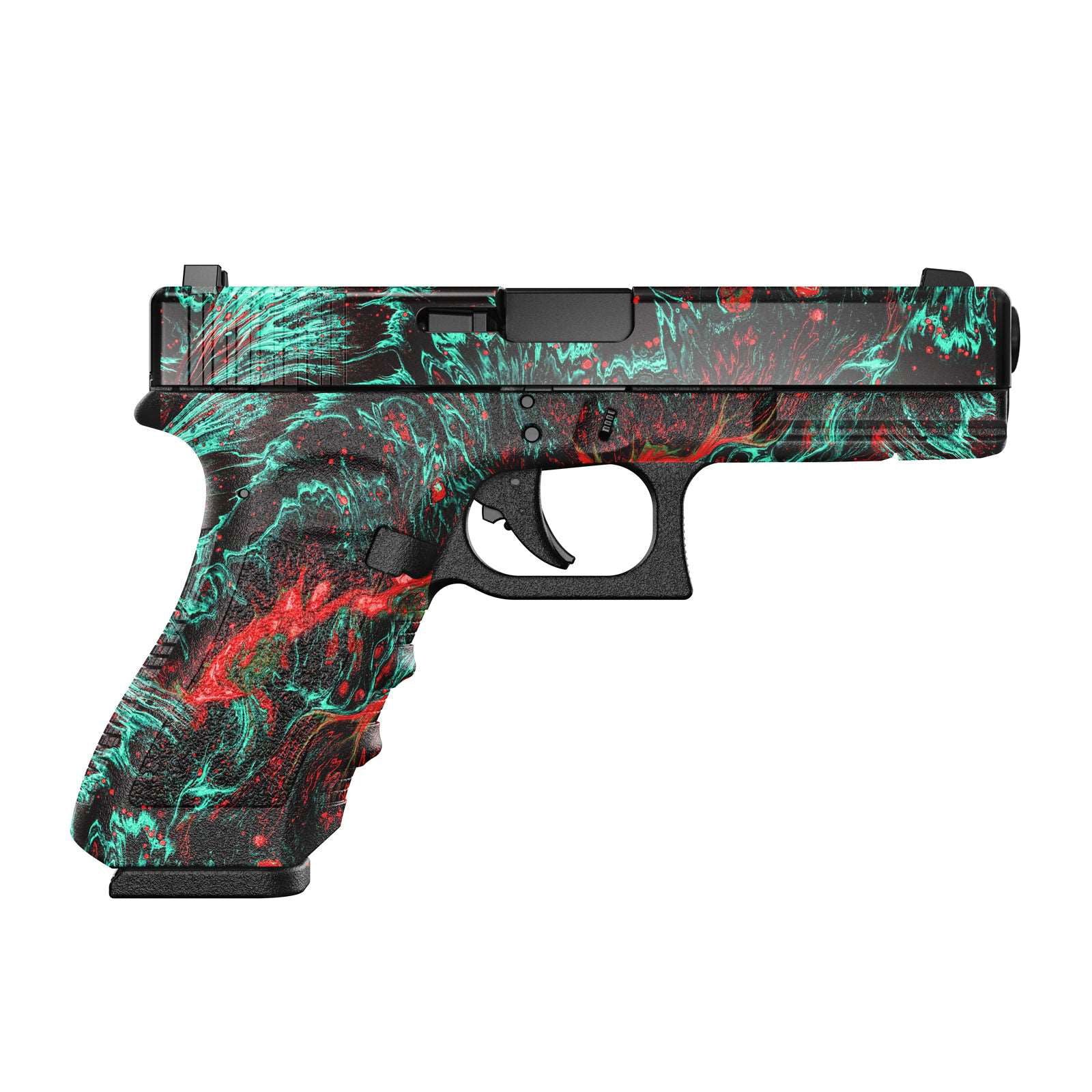 Gun Skin Premium Vinyl Pistol Wrap - WrapMyGun Gun Skins & AR-15 M4 Mag Skins
