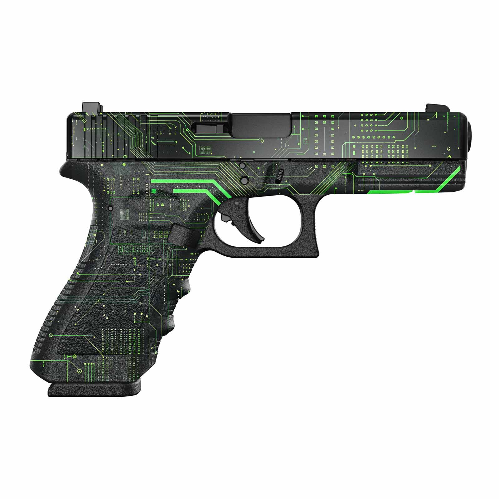 Gun Skin Premium Vinyl Pistol Wrap - WrapMyGun Gun Skins & AR-15 M4 Mag Skins