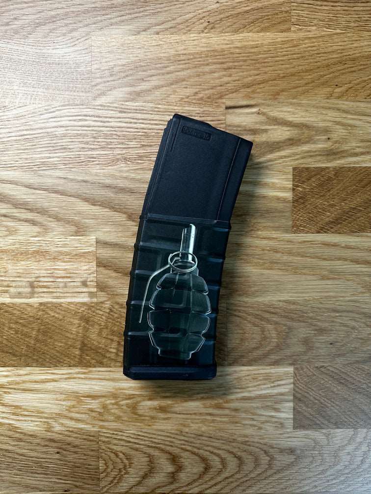 AR-15 Mag Skin - Premium Vinyl Mag Wrap - Grenade