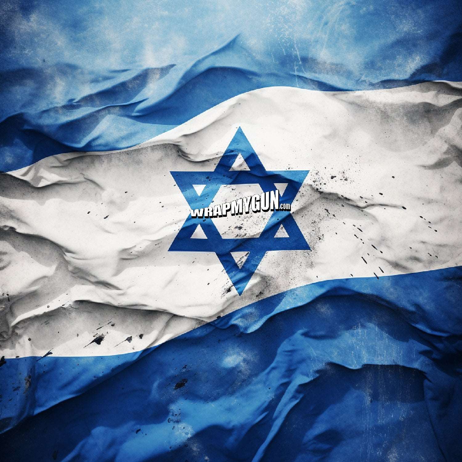 AR-15 Mag Skin - Flag Of Israel