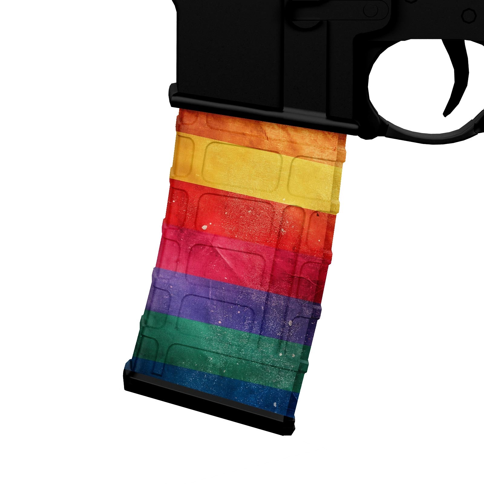 AR-15 M4 M16 Mag Skin - Pride Flag