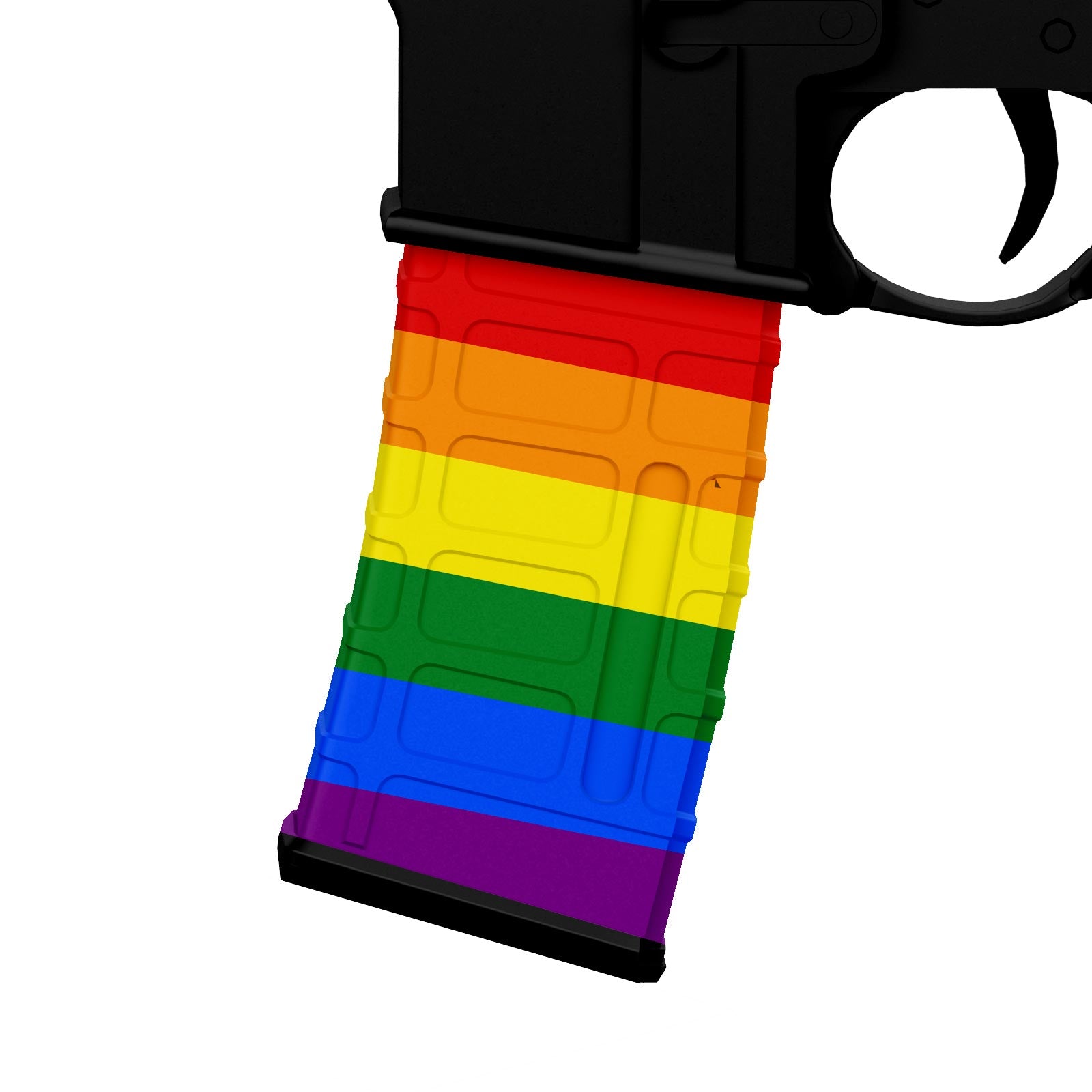 AR-15 M4 M16 Mag Skin - Pride Flag