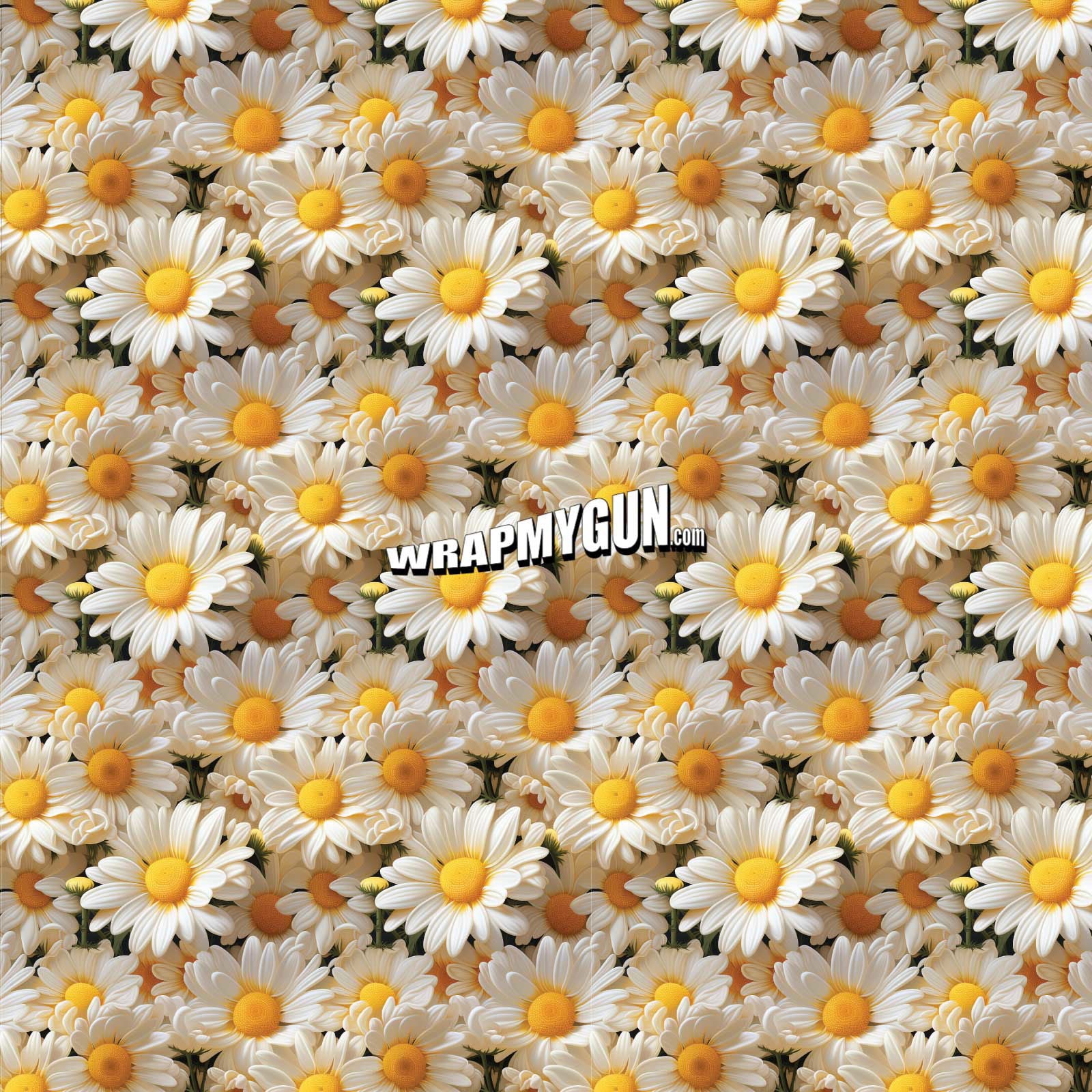 Universal Gun Skin - Chamomile - WrapMyGun Gun Skins & AR-15 M4 Mag Skins