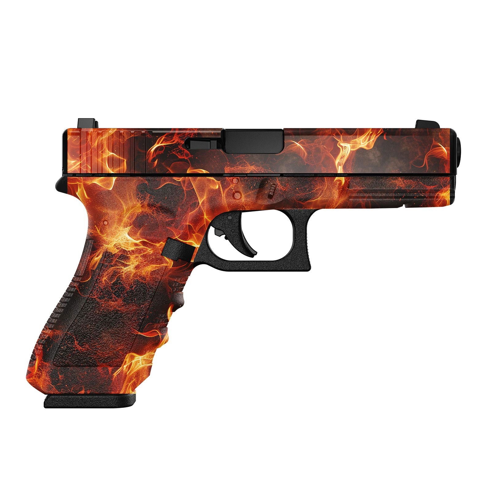 Universal Gun Skin - Fire - WrapMyGun Gun Skins & AR-15 M4 Mag Skins