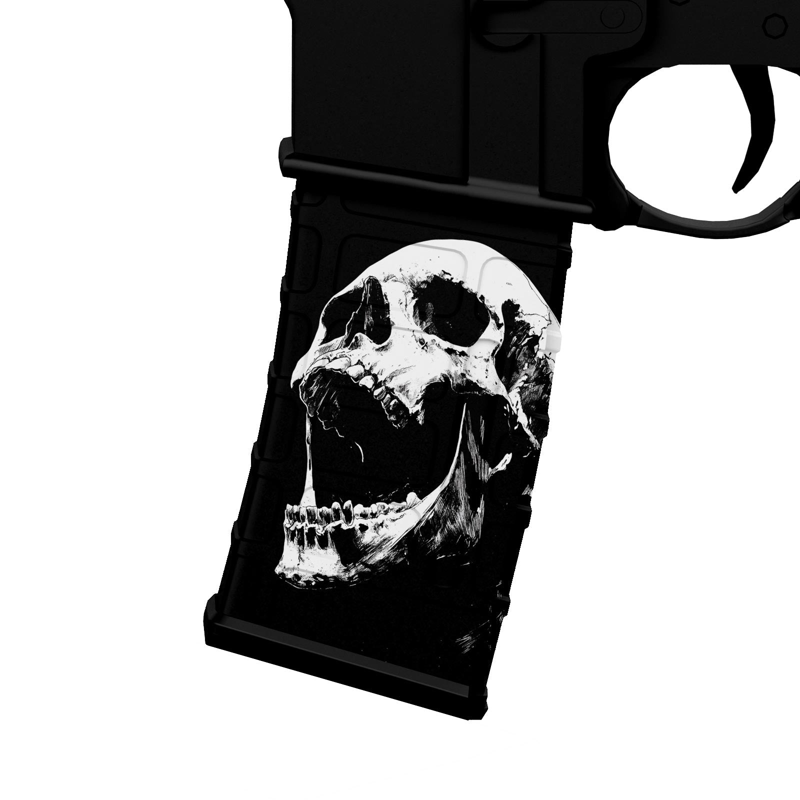 AR-15 M4 M16 Mag Skin - Skull