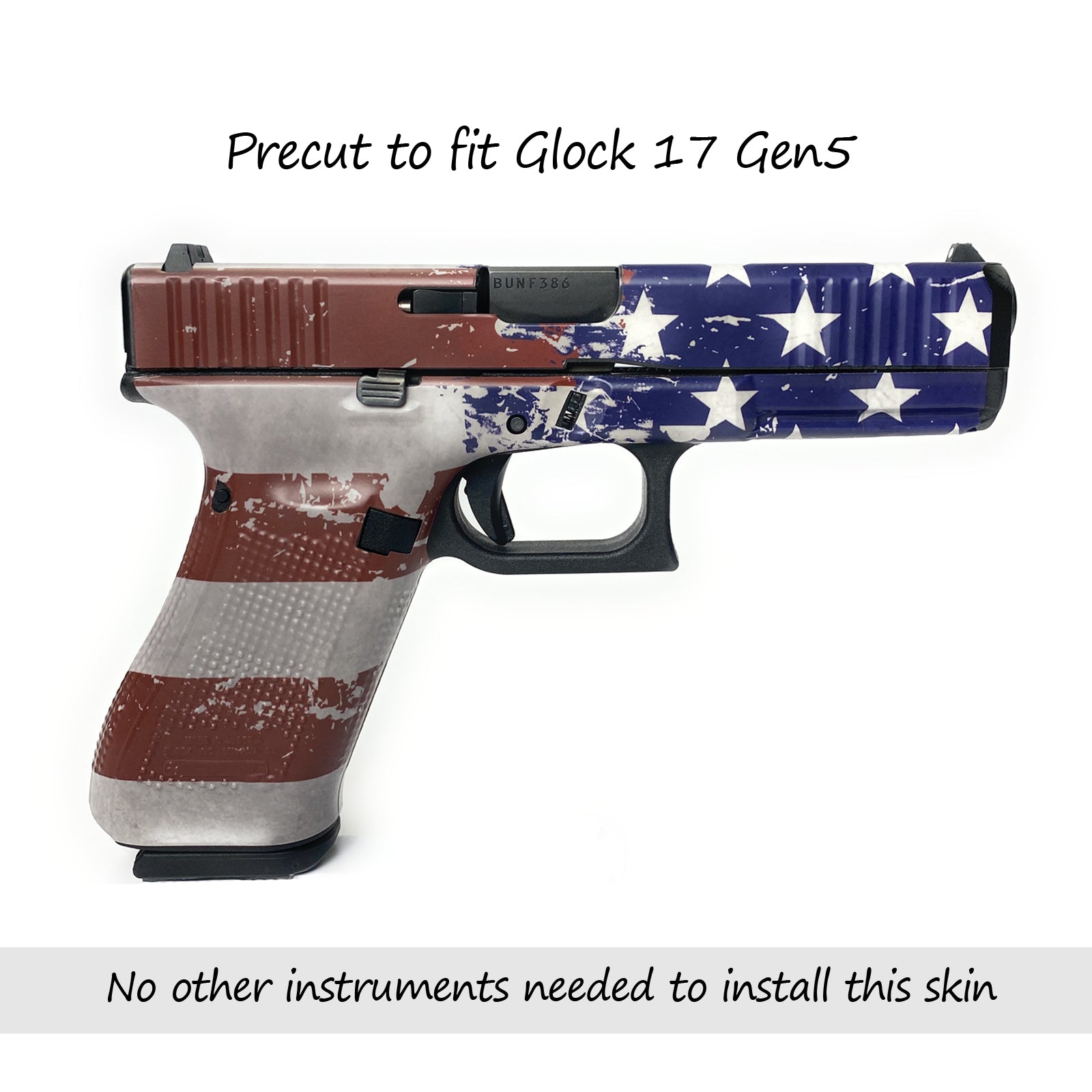 Gun Skin Premium Vinyl Pistol Wrap - WrapMyGun